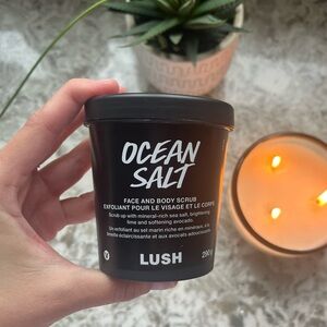 Lush “Ocean Salt” Face and Body Scrub